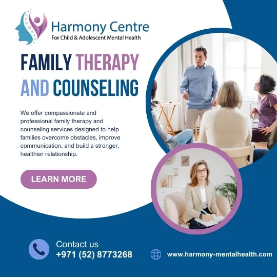 Discover expert family & school-based therapy in Dubai. Strengthen mental health with integrated care. Book your free consultation today!
