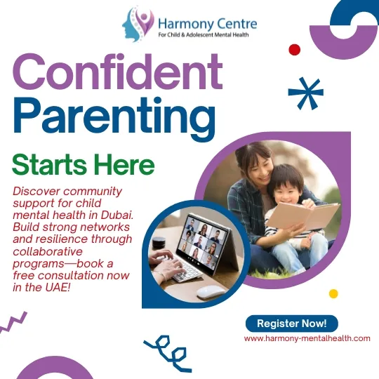 Support child mental health with Dubai’s leading community programs. Connect with experts and build resilience—book a free consultation today!
