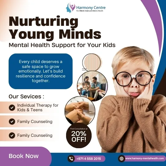 Support your child’s mental health with expert-led strategies that integrate clinical care into daily life. Book a free consultation in Dubai today!