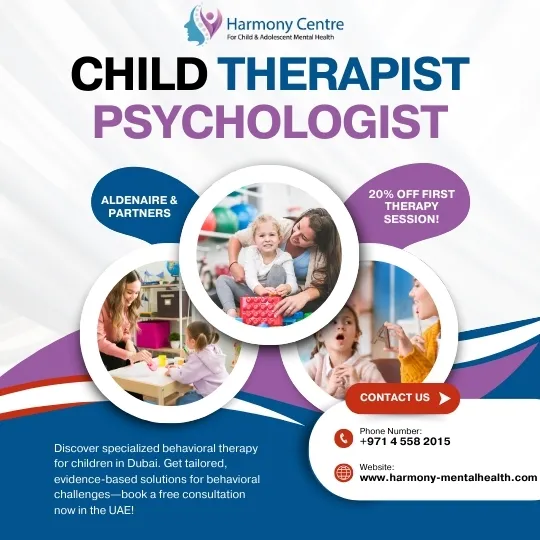 Transform your child's behavior with expert therapy in Dubai. Improve emotional resilience & social skills—book a free consultation now!